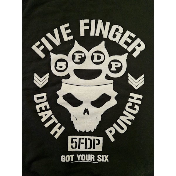 Five Finger Death Punch Army  T-Shirt Black L