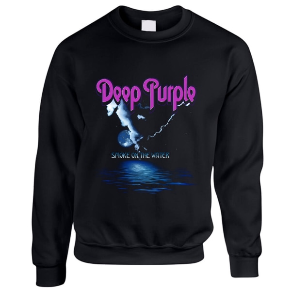 Deep Purple - Smoke On The Water   Sweatshirt Sweatshirt Black XL