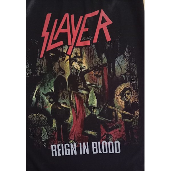 Slayer Reign in Blood  T-Shirt Black S