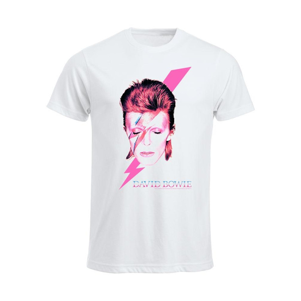 David Bowie Aladdin sane T-Skjorter White L