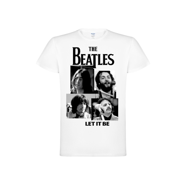 Beatles – Let It Be  T-Shirt White S