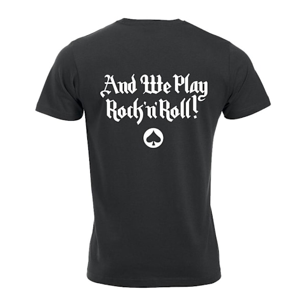 Motörhead Rock and Roll band T-Skjorter Black S