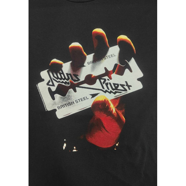 Judas Priest British Steel  T-Shirt Black L