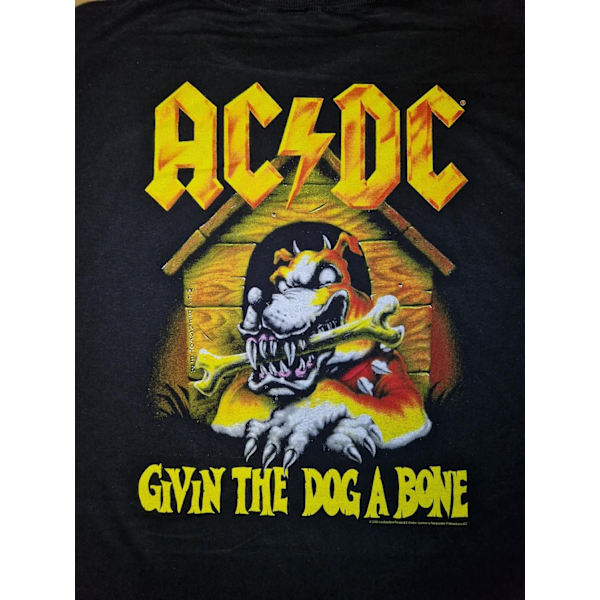 Ac/dc Giving the Dog a Bone  T-Shirt Black XXL