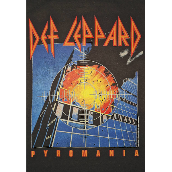 Def Leppard - Pyromania  T-Paita Black S