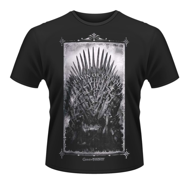 Game Of Thrones Win Or Die T-Shirt Black S