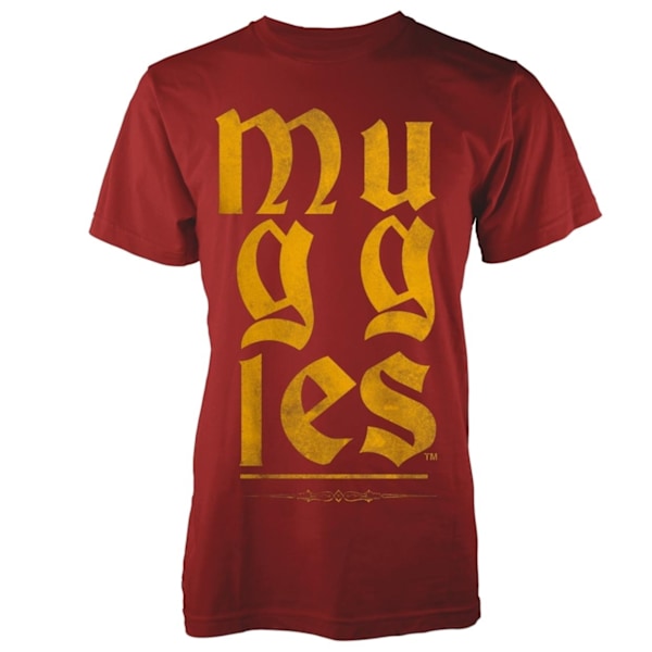 Harry Potter Muggles  T-Shirt Red XXL