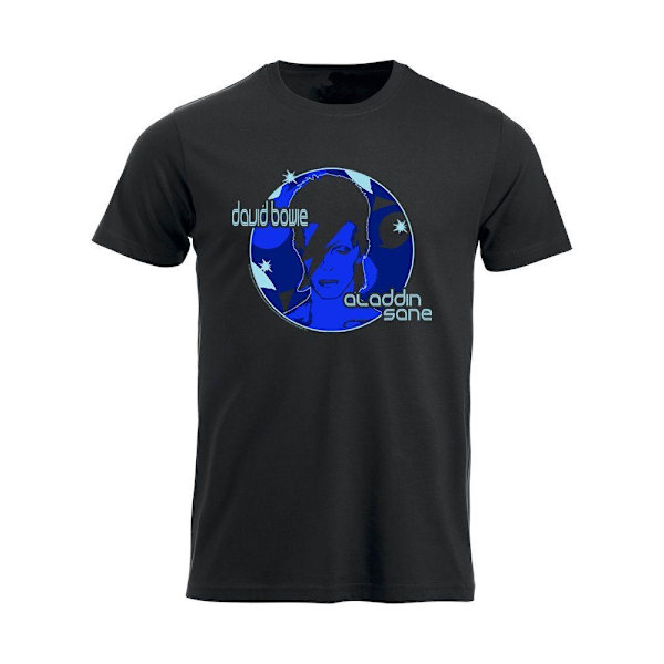 David Bowie Aladdin sane  New Blue T-Skjorter Black M