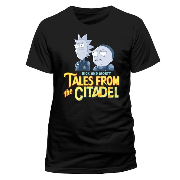 Rick And Morty - Tales From The Citadel  T-Shirt Black XL