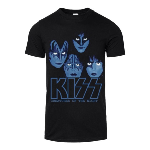 Kiss Creatures Of  The Night  T-Shirt Black S