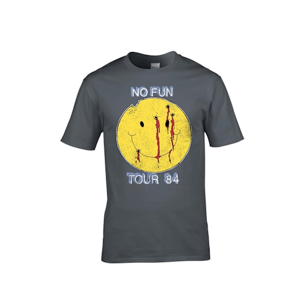 Mötley Crue No Fun Tour 84  T-Shirt Grey S