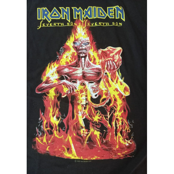 Iron Maiden Seventh Son of a Seventh Son  T-Shirt Black XL