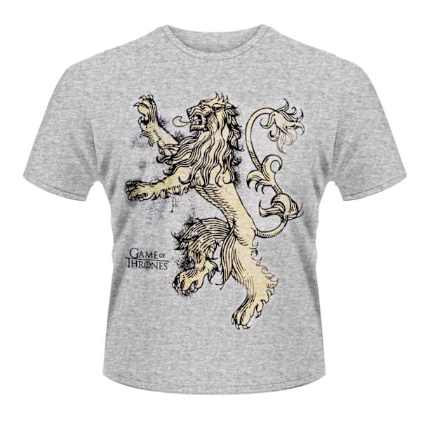 Game Of Thrones Lion  T-Paita Grey S
