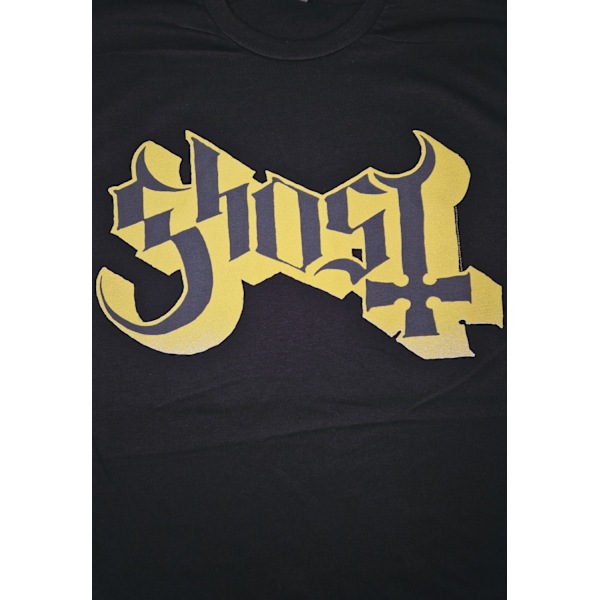 Ghost Logo  T-Shirt Black XXL