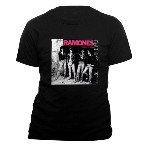 Ramones - Rocket To Russia  T-Shirt Black XL