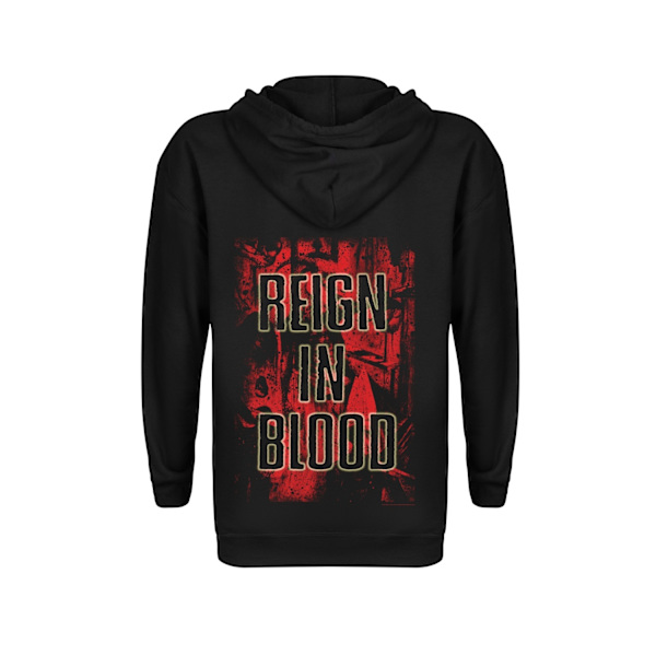 Slayer Reign in Blood Logo Zip-up Hoodie Black M