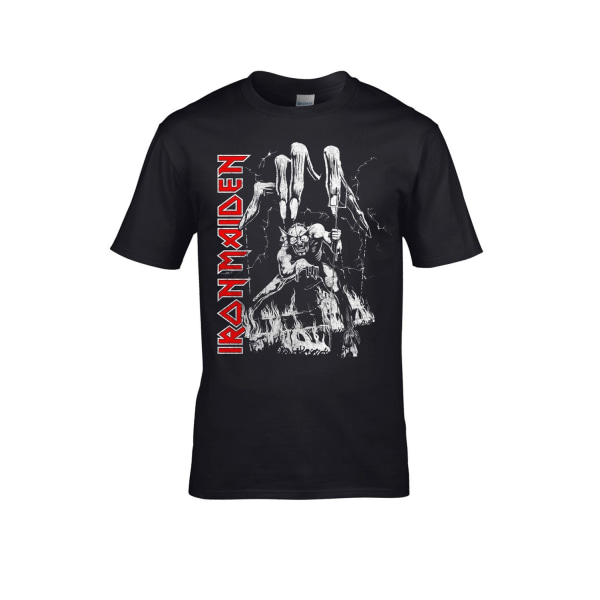 Iron maiden Number Of The Beast Big Hand  T-Shirt Black S