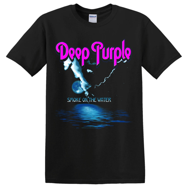 Deep Purple - Smoke On The Water  T-Shirt Black S