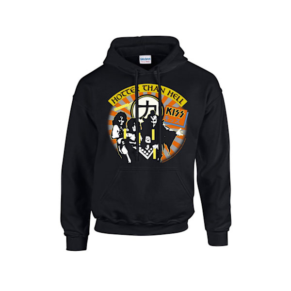 Kiss - Hotter Than Hell Hoodie Black XXL