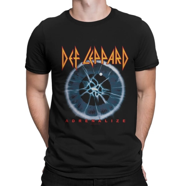 Def Leppard - Adrenalize  T-Shirt Black L