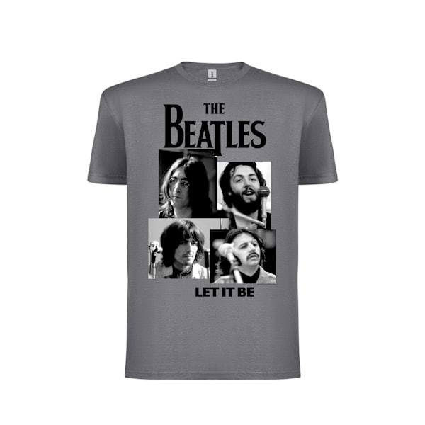 Beatles – Let It Be  T-Shirt Grey L