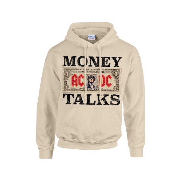 Ac/Dc Money Talks  Mens  Hoodie Hoodie White M