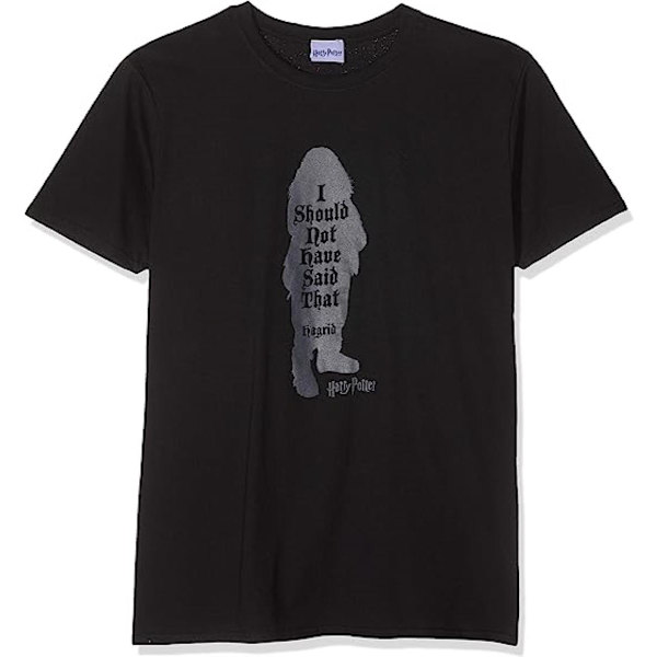 Harry Potter - Hagrid Should Not  T-Shirt Black S