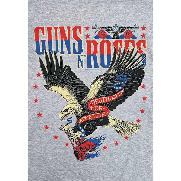 Guns N´ Roses Appetite for Destruction Eagle  T-Shirt Grey XL