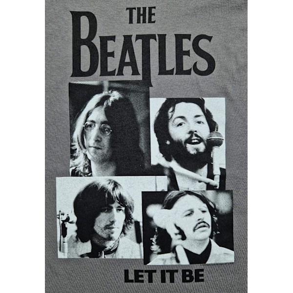 Beatles – Let It Be  T-Shirt Grey XXXL