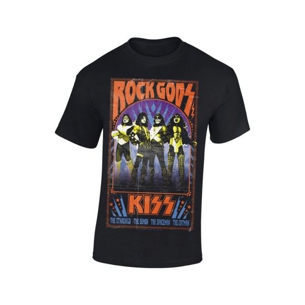 Kiss - Rock God   Barn T-Shirt Black 140