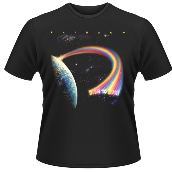 Rainbow Down To Earth T-Shirt Black XXL