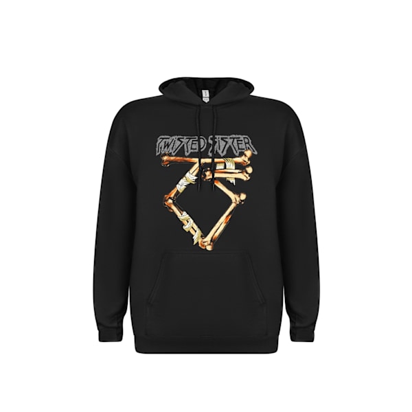 Twisted Sister Bone Logo Huppari Black S