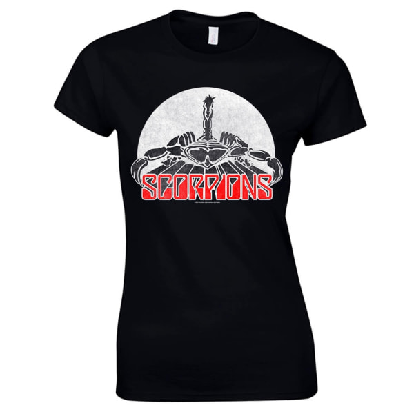 Scorpions - Logo  T-Shirt, Kvinnor Black XL