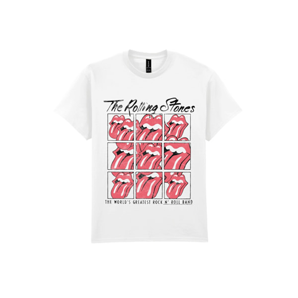 Rolling Stones World Greatest Rock n´Roll Band  T-Paita White M