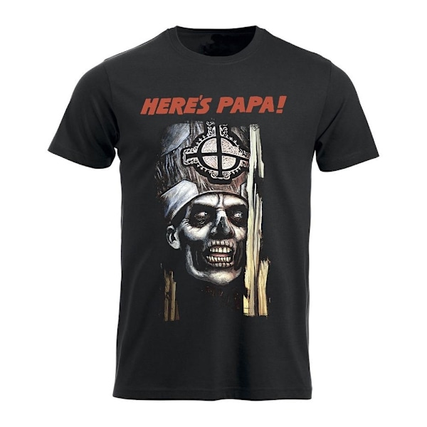 Ghost HereÂ´s Papa  T-Shirt Black L