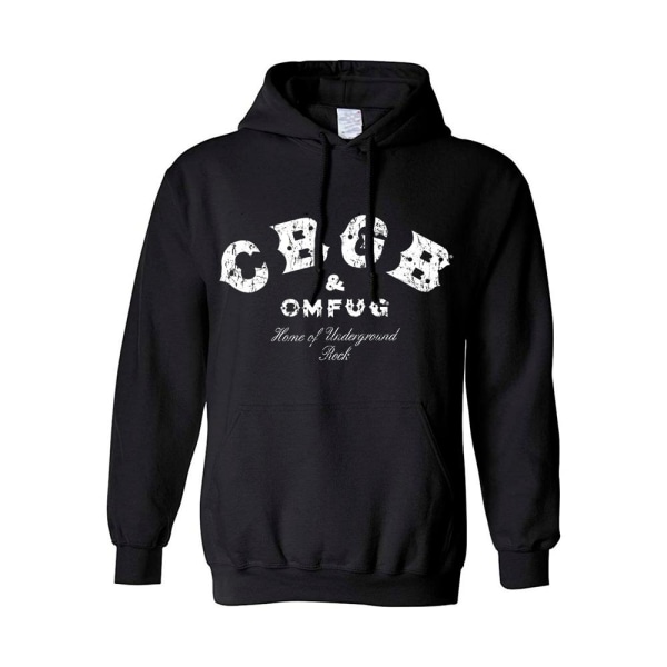 CBGB Logo Hoodie Black L