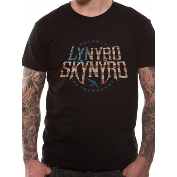 Lynyrd Skynyrd - Stars And Stripes  T-Shirt Black M