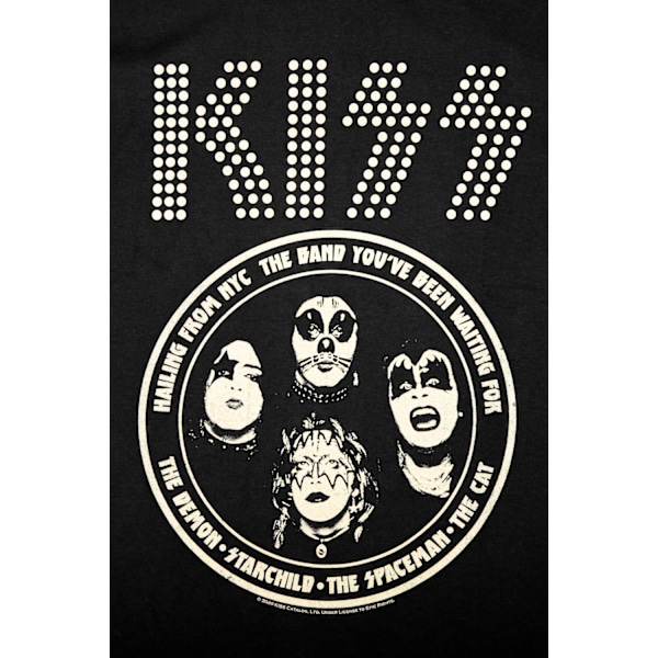 Kiss - Band  Ladies T-Shirt Black XL
