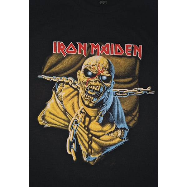 Iron Maiden Piece of Mind Tracks Hoodie Black M