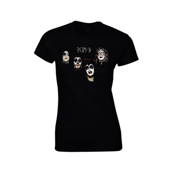 Kiss - 1974 Ladies T-Shirt Black L