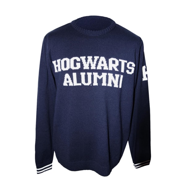 Harry Potter Hogwarts Alumni Stickad tröja/ Hoppare Black XL