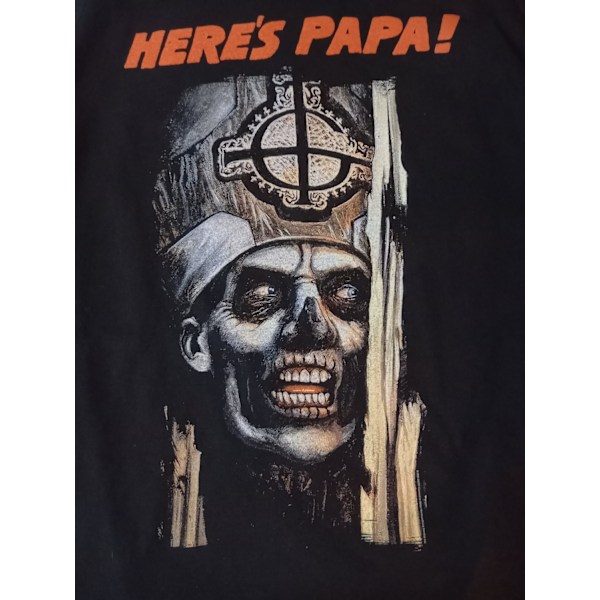 Ghost HereÂ´s Papa langarma t-skjorte Black XXL