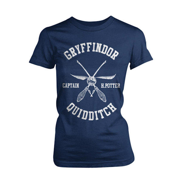 Harry Potter Captain H Potter  T-Skjorter. Kvinner Blue L