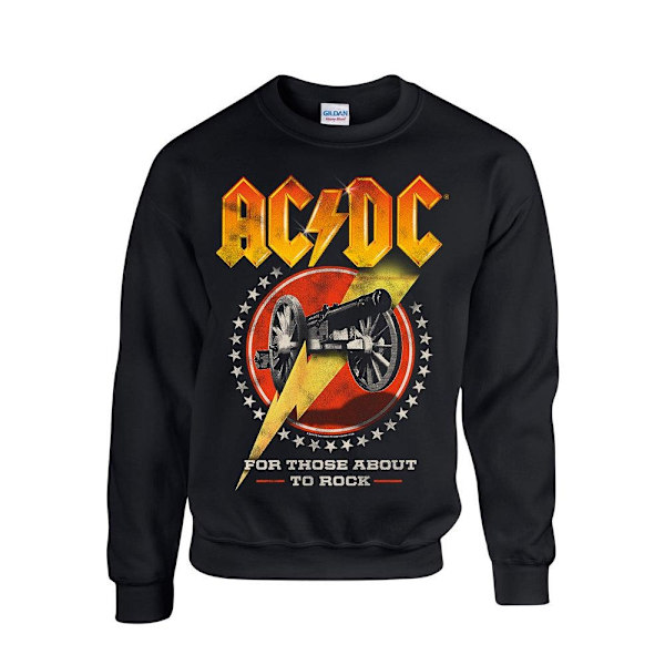 Ac/Dc For Those About To Rock New   Sweatshirt Sweatshirt Black M