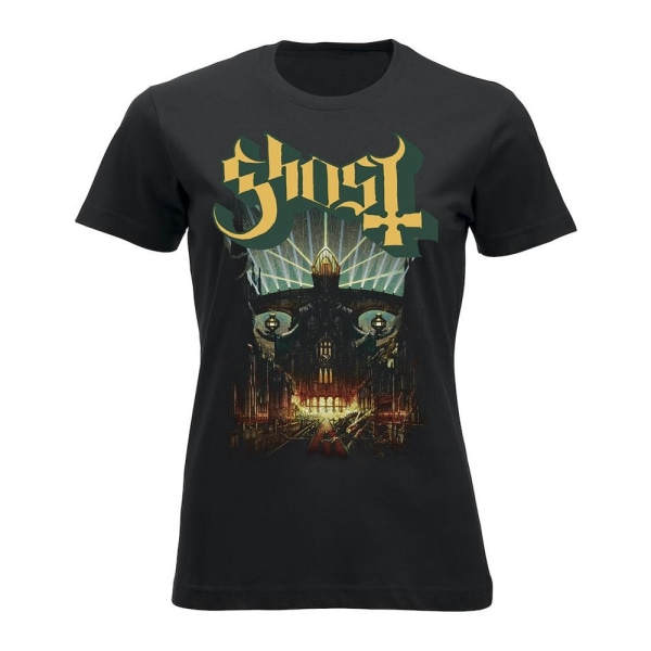 Ghost Meliora (lady) T-Shirt, Kvinnor Black S