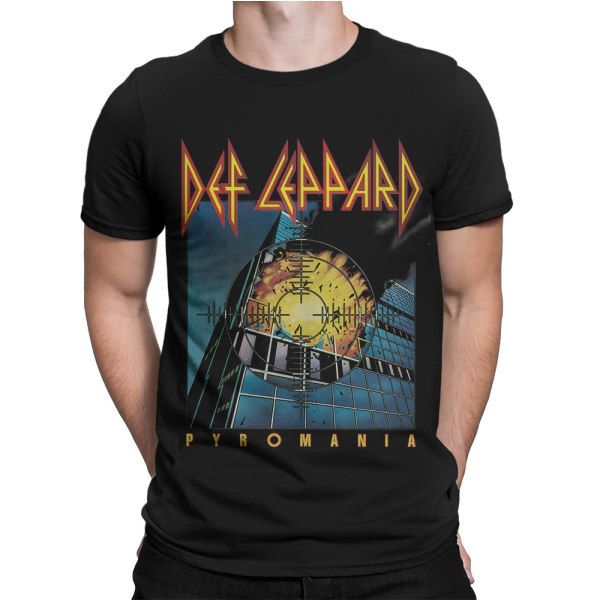 Def Leppard - Pyromania  T-Shirt Black XXL
