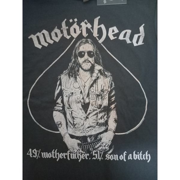 Motörhead 49% motherfucker, 51% son of a bitch  T-Shirt Black XXL