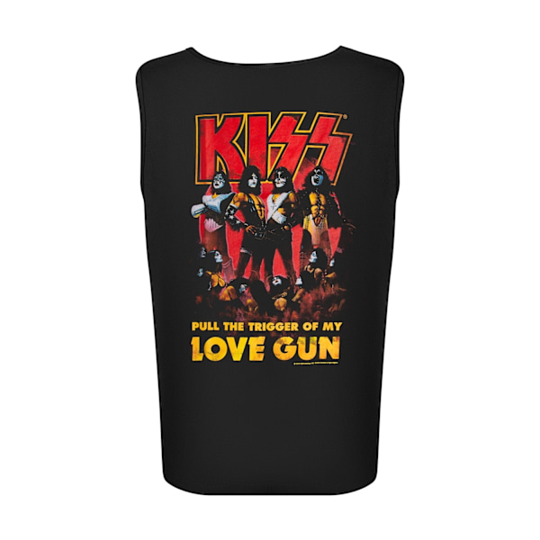 Kiss - Love Gun Tank-Top Black S