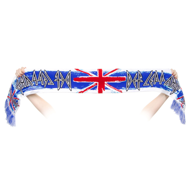 Def Leppard - Union JackÂ´s halsduk multifärg one size