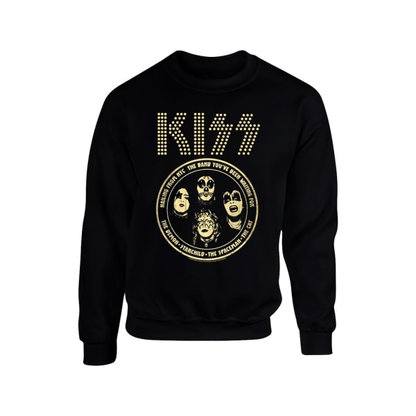 Kiss - Band  Sweatshirt Black M